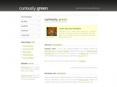 curiouslygreen